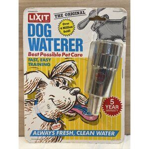 Lixit Pet Dog Waterer Faucet Outdoor Water Fountain Thirst Quencher MADE in USA
